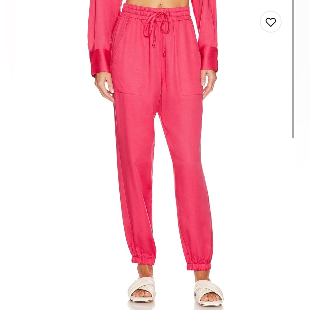 LNA Chance Utility Jogger in Hot Pink | Size Small